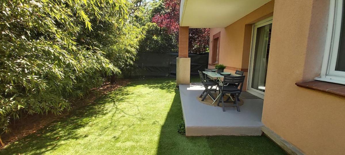 Appartamento Les Capitouls - avec piscine, parking&jardin privé ! Tolosa Esterno foto