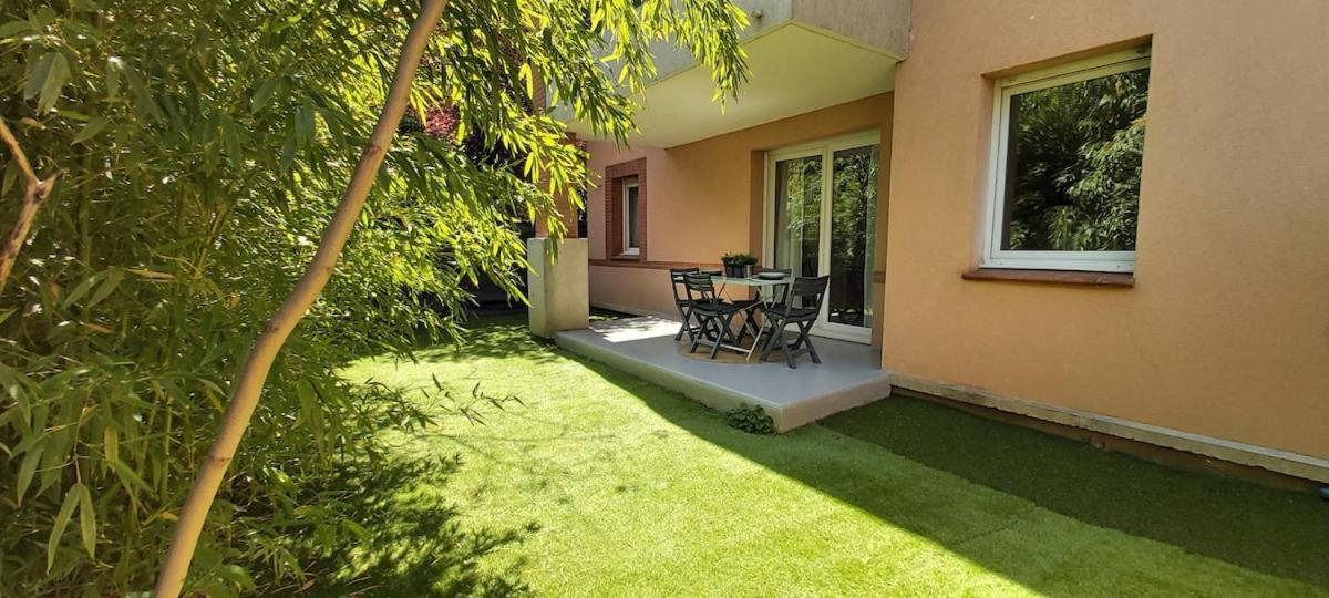 Appartamento Les Capitouls - avec piscine, parking&jardin privé ! Tolosa Esterno foto